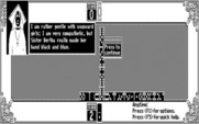 Getaway for IBM PC/Compatibles - Dominoes: Game in progress.