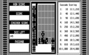 Getaway for IBM PC/Compatibles - Cascade: Game in progress.