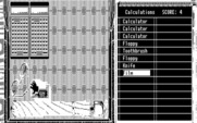 Getaway for IBM PC/Compatibles - Stuffin the Briefcase: Placing calculators and more in the briefcase.