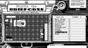 Getaway for IBM PC/Compatibles - Stuffin the briefcase: Placing items in the briefcase.