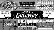 Getaway for IBM PC/Compatibles - The main menu.