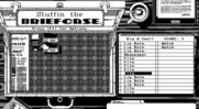 Getaway for IBM PC/Compatibles - Stuffin the briefcase: Each game offers different items and a different challenge.