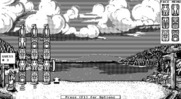 Getaway for IBM PC/Compatibles - Totem: Game in progress.