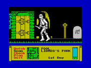 Dark Sceptre for ZX Spectrum - Viewing another character...