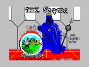 Dark Sceptre for ZX Spectrum - Loading screen.