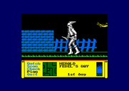 Dark Sceptre for Amstrad CPC - Use the menu in the bottom left to select acctions.