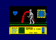 Dark Sceptre for Amstrad CPC - Game start.