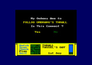 Dark Sceptre for Amstrad CPC - Confirm the orders.