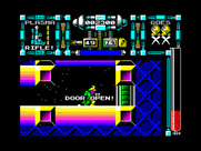 Dan Dare III: The Escape for ZX Spectrum - I flipped a switch and a door is open...