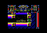 Dan Dare III: The Escape for Amstrad CPC - That door blocking my way is now open.