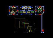 Dan Dare III: The Escape for Amstrad CPC - Fly through these squares to make it to the next area.