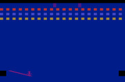 Circus Atari for Atari 2600 - Starting screen.