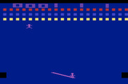 Circus Atari for Atari 2600 - Game start.