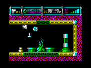 Cybernoid: The Fighting Machine for ZX Spectrum - Another missile attack!