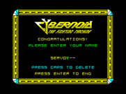 Cybernoid: The Fighting Machine for ZX Spectrum - A new high score!