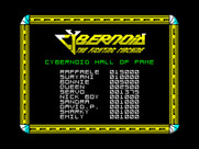 Cybernoid: The Fighting Machine for ZX Spectrum - High scores.