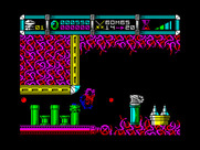 Cybernoid: The Fighting Machine for ZX Spectrum - I've been hit!