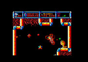 Cybernoid: The Fighting Machine for Amstrad CPC - I'm hit!