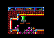 Cybernoid: The Fighting Machine for Amstrad CPC - Game over.