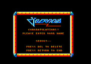 Cybernoid: The Fighting Machine for Amstrad CPC - A new high score!