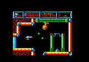 Cybernoid: The Fighting Machine for Amstrad CPC - Looks like an elevator of sorts...