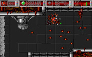 Cybernoid: The Fighting Machine for Amiga - I've been hit!