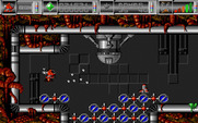 Cybernoid: The Fighting Machine for Amiga - Another obstacle that needs to be cleared...