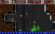 Cybernoid: The Fighting Machine for Amiga - Destroy this alien before it gets you!