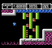 Cybernoid: The Fighting Machine for NES / Famicom - Additional obstacles appear...
