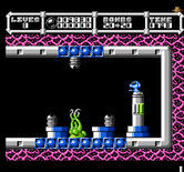 Cybernoid: The Fighting Machine for NES / Famicom - Starting level 2.