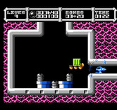 Cybernoid: The Fighting Machine for NES / Famicom - Missiles await, be careful entering this screen...