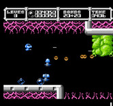 Cybernoid: The Fighting Machine for NES / Famicom - You may have an opportunity to pick up some bonus items here...