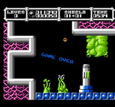 Cybernoid: The Fighting Machine for NES / Famicom - Game over.