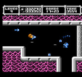 Cybernoid: The Fighting Machine for NES / Famicom - Numerous opponents appear on this screen, watch out!