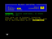 Black Crystal for ZX Spectrum - What now?