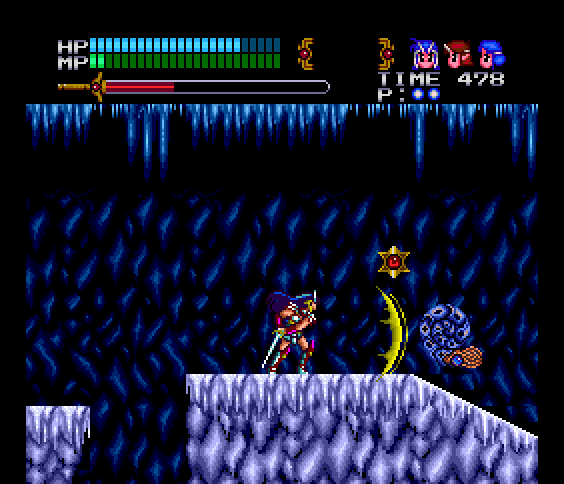 Valis III TurboGrafx CD Screenshot: More deadly creatures attack...