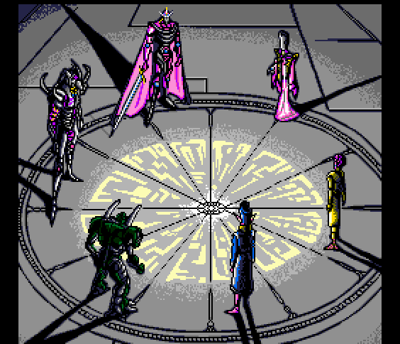 Valis III TurboGrafx CD Screenshot: What ritual is this?