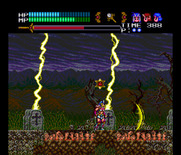 Valis III for TurboGrafx CD - Don't get hit by lightning.