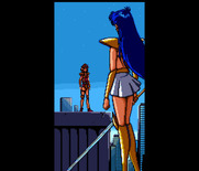 Valis III for TurboGrafx CD - Cut scene between levels.
