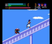 Valis III for TurboGrafx CD - Climbing higher and higher...