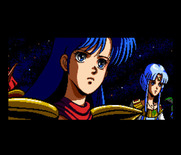 Valis III for TurboGrafx CD - A cut scene advances the story further...