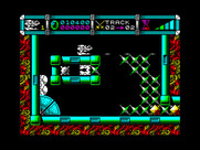 Cybernoid II: The Revenge for ZX Spectrum - The second level begins.