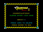 Cybernoid II: The Revenge for ZX Spectrum - A new high score!