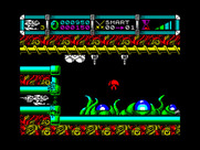 Cybernoid II: The Revenge for ZX Spectrum - Emerging into the next room.