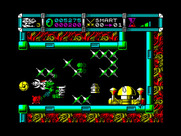 Cybernoid II: The Revenge for ZX Spectrum - Blasting my way through here.