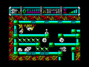 Cybernoid II: The Revenge for ZX Spectrum - Another screen with indestructible enemies.