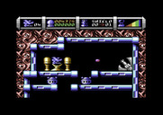 Cybernoid II: The Revenge for Commodore 64 - The second level begins...
