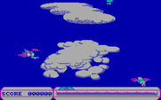 Cyber Cop for IBM PC/Compatibles - Transformed in the air world allowing me to fly from screen to screen.