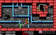 Teenage Mutant Ninja Turtles for IBM PC/Compatibles - This jumping guy is quick, be careful!