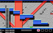 Teenage Mutant Ninja Turtles for IBM PC/Compatibles - You turn back into a normal turtle when you run out of energy.